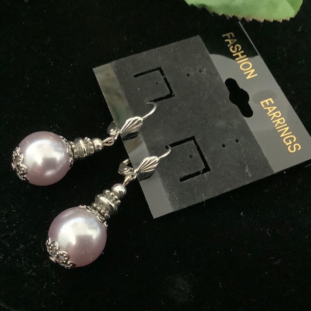 Vintage Style Silver Tone Fancy Dangling Fashion Earrings